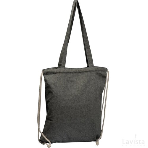 Katoenen tas, OEKO-TEX 100 zwart