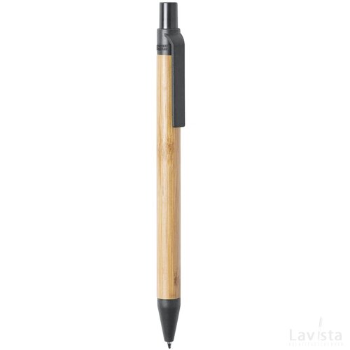 Roak Bamboe Balpen Zwart