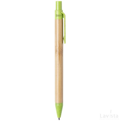 Roak Bamboe Balpen Lime Groen
