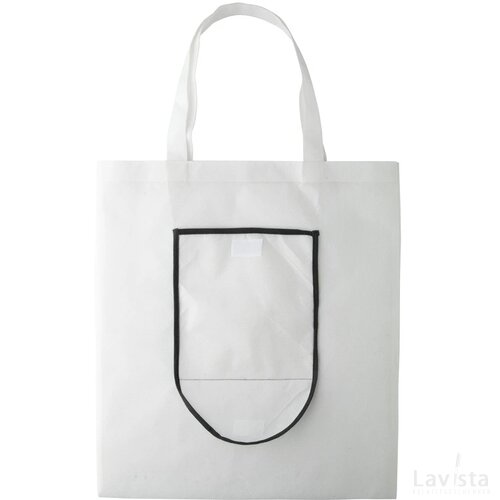 Suboshop Fold B Custom Made Non-Woven Boodschappentas Zwart