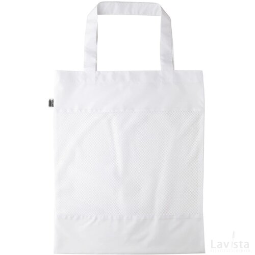 Suboshop Mesh Rpet Custom Made Boodschappentas Wit