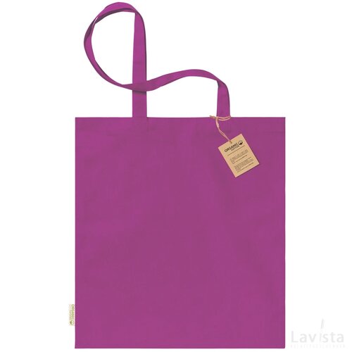 Klimbou Katoenen Boodschappentas Roze