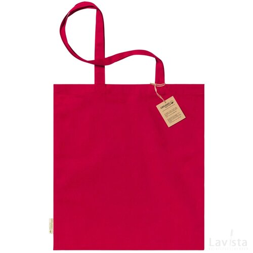 Klimbou Katoenen Boodschappentas Rood