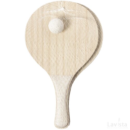 Saiker Beachball Set Naturel