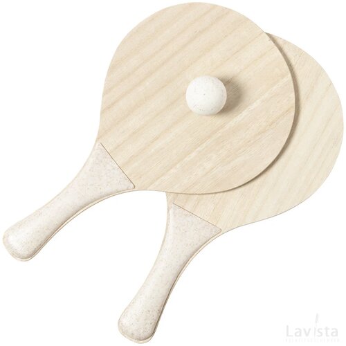 Saiker Beachball Set Naturel
