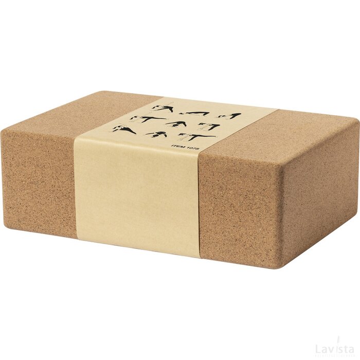 Natara Kurk Yoga Blok Naturel