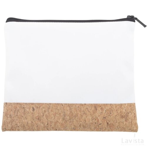 Creabeauty Cork M Custom Made Make-Up Tas Zwart