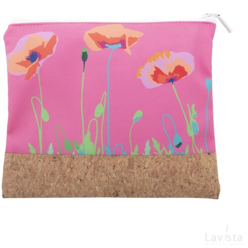 Creabeauty Cork M Custom Made Make-Up Tas Wit