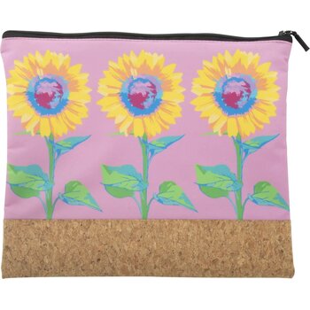 Creabeauty Cork L Custom Made Make-Up Tas Zwart