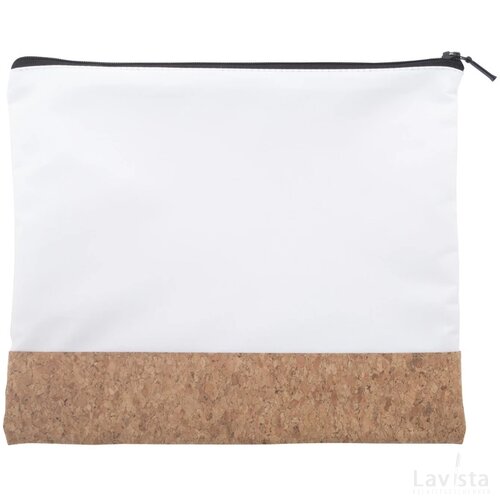 Creabeauty Cork L Custom Made Make-Up Tas Zwart