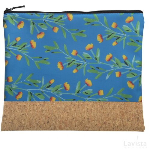 Creabeauty Cork L Custom Made Make-Up Tas Zwart