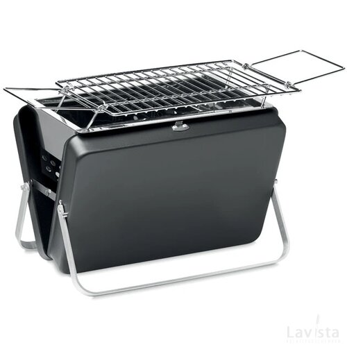 Draagbare barbecue standaard Bbq to go zwart