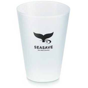 Herbruikbare event beker 300ml Wit