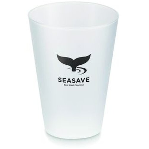 Herbruikbare event beker 300ml Wit