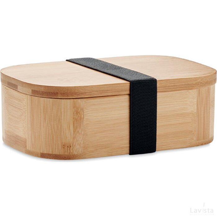 Bamboe lunchbox 650ml Laden hout