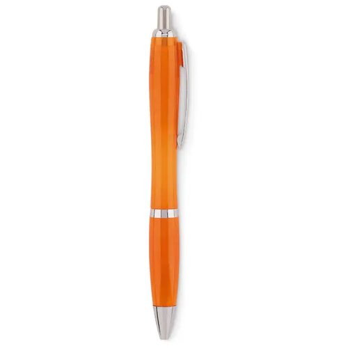Rpet balpen Rio rpet transparant oranje