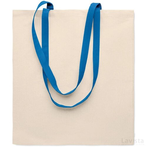 Katoenen tas, 140 gr/m² Zevra royal blauw