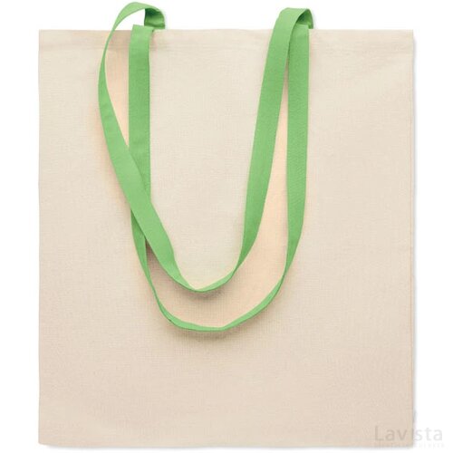 Katoenen tas, 140 gr/m² Zevra limoen