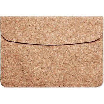 Laptopcover van kurk Grace beige