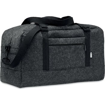Rpet vilten weekendtas Indico bag donker grijs