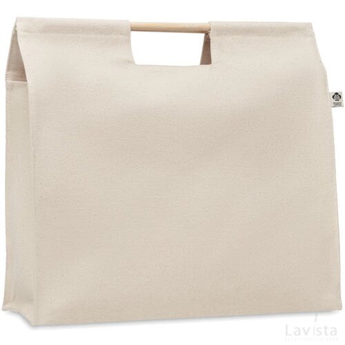 Boodschappentas van biologisch Mercado top beige