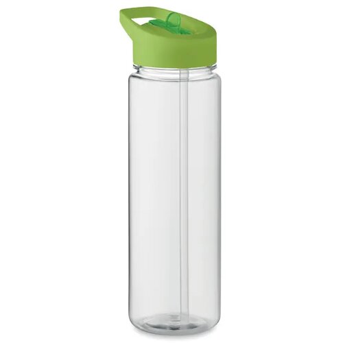 RPET waterfles met fliptop Limoengroen 650 ml