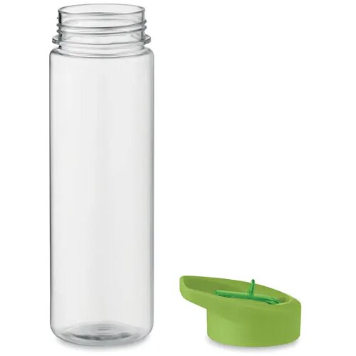 RPET waterfles met fliptop Limoengroen 650 ml