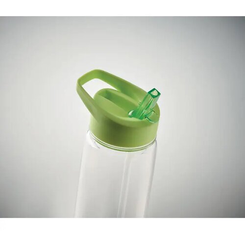 RPET waterfles met fliptop Limoengroen 650 ml