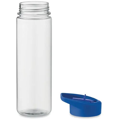 RPET waterfles met fliptop Kobaltblauw 650 ml