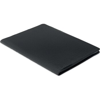 A4 portfolio 300d rpet Casove zwart