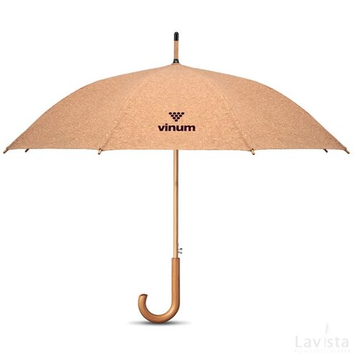 23 inch paraplu van kurk Quora beige