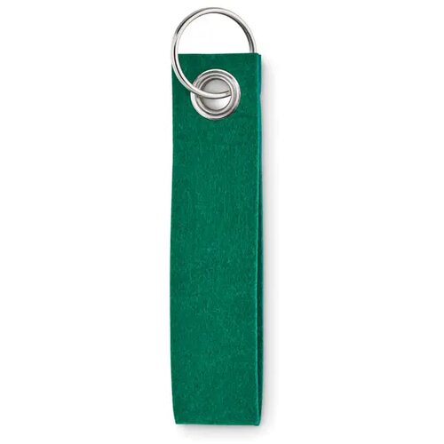 Rpet vilten sleutelhanger Suora groen
