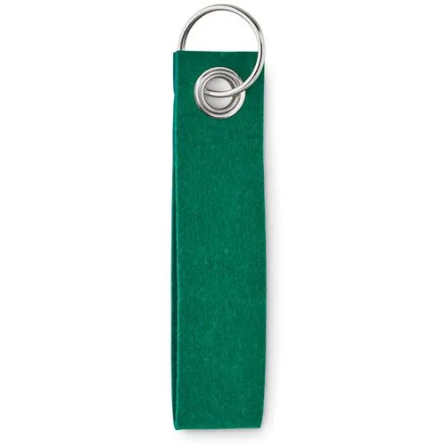 Rpet vilten sleutelhanger Suora groen