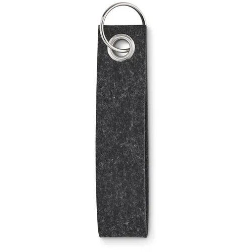 Rpet vilten sleutelhanger Suora donker grijs