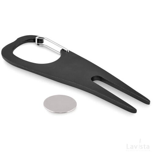 Aluminium golf pitchfork Mulligan zwart