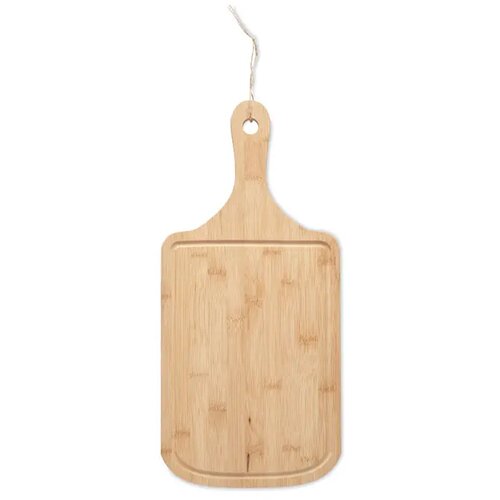 Serveerplank met groef Bruin