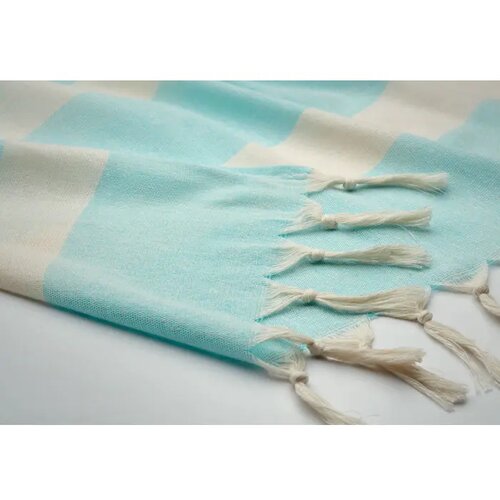 Gerecyclede hamam handdoek Turquoise