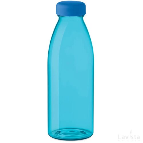 Rpet drinkfles | 550 ml | spring | bedrukken Blauw