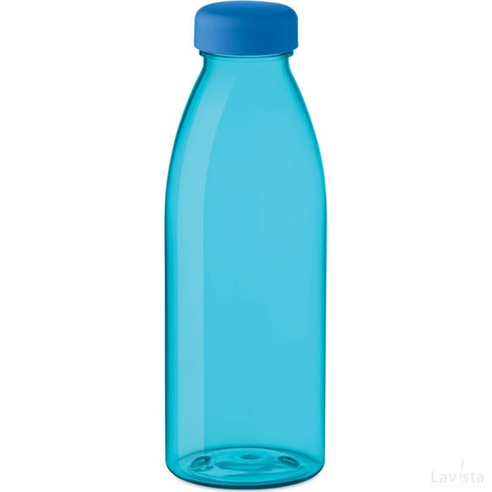 Rpet drinkfles 500ml Spring transparant blauw