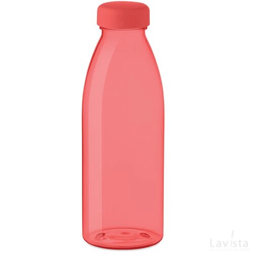 Rpet drinkfles | 550 ml | spring | bedrukken Rood