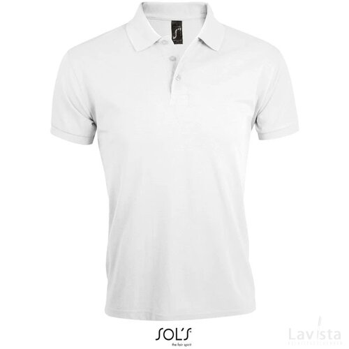 Prime heren polo 200g Prime men wit