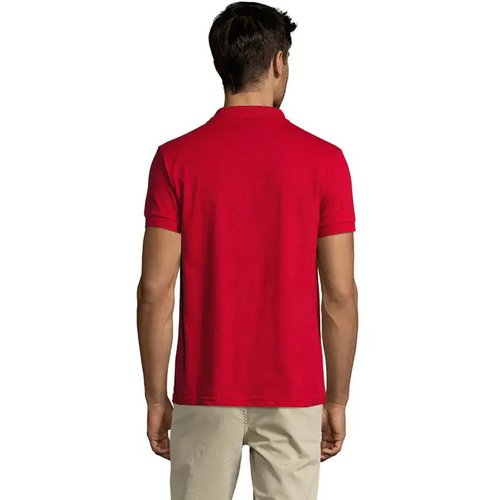 Prime heren polo 200g Prime men rood
