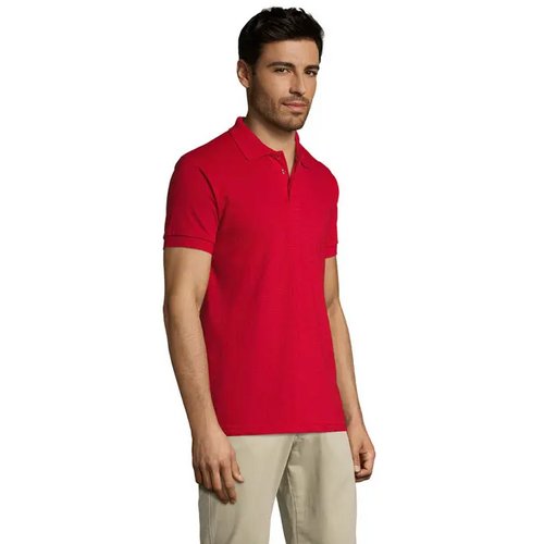 Prime heren polo 200g Prime men rood