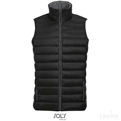Wave heren bodywarmer 180g Wave men zwart