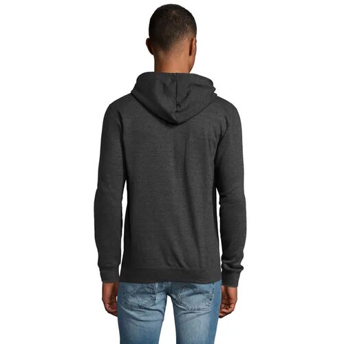 Stone unisex hoodie 260g Stone charcoal melange