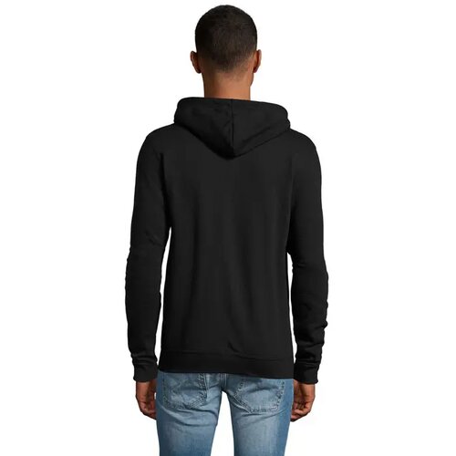 Stone unisex hoodie 260g Stone zwart