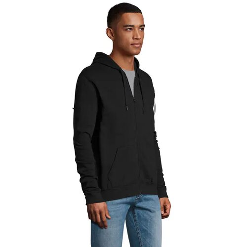 Stone unisex hoodie 260g Stone zwart