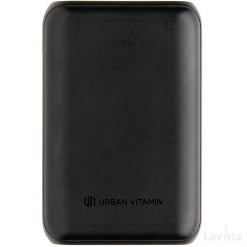 Urban Vitamin Alameda 10.000 mAh 18W PD powerbank zwart