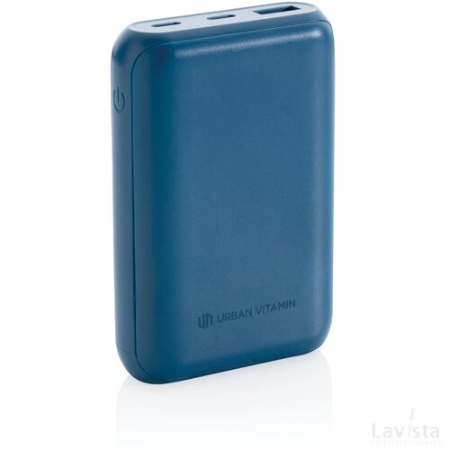 Urban Vitamin Alameda 10.000 mAh 18W PD powerbank blauw
