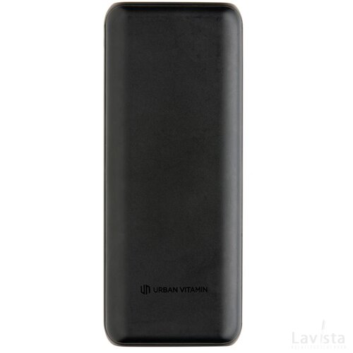 Urban Vitamin Pasadena 20.000 mAh 18W PD powerbank zwart